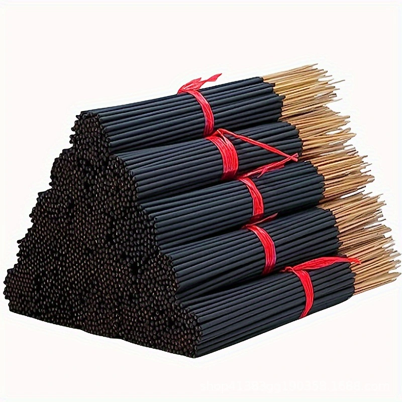 Cherry Blossom Scented Black Bamboo Charcoal Skewer Incense