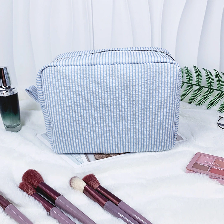 Personalized Embroidered Name Bubble-Chiffon Makeup Bag Portable