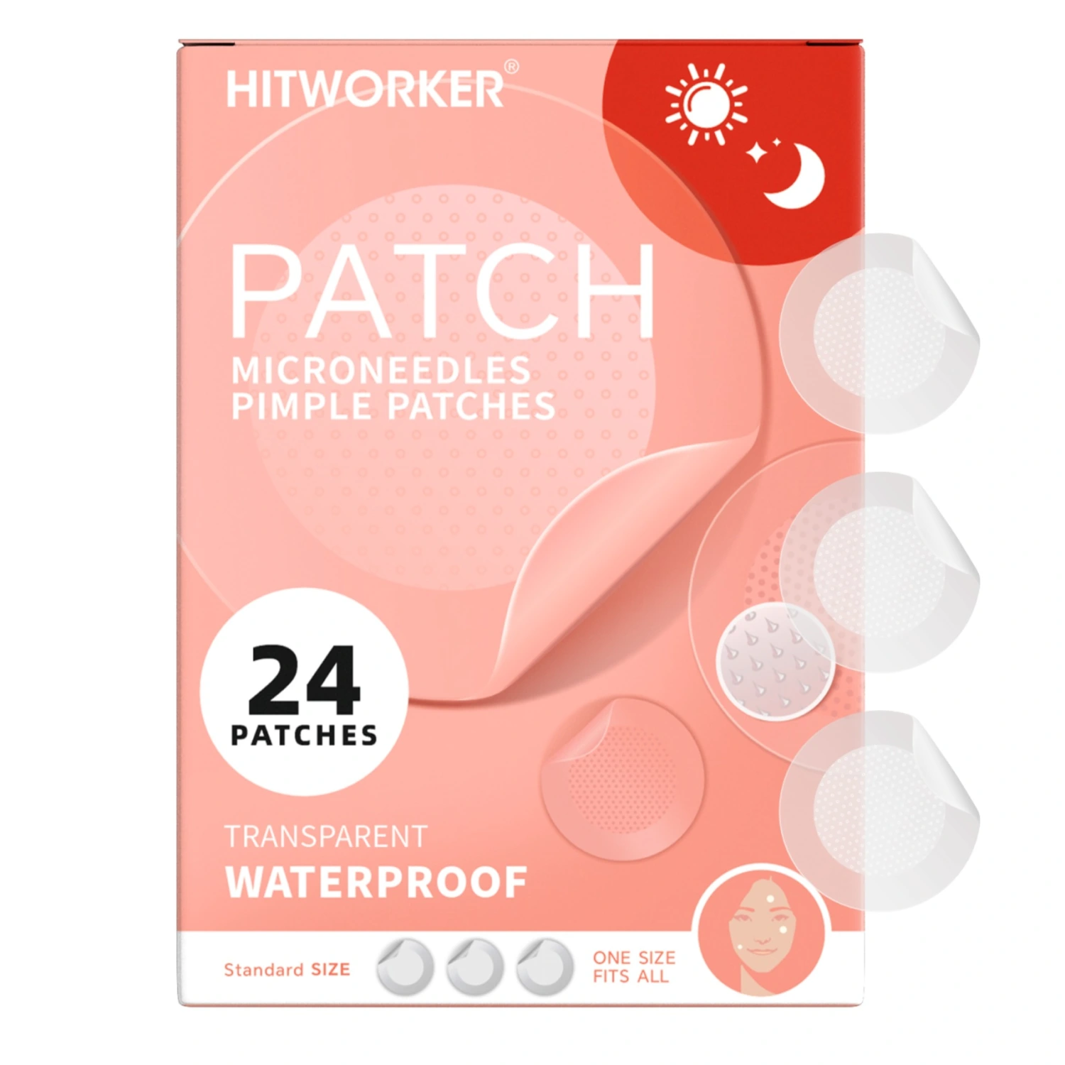 Edge-pressing Pimple Patches Gentle And Waterproof