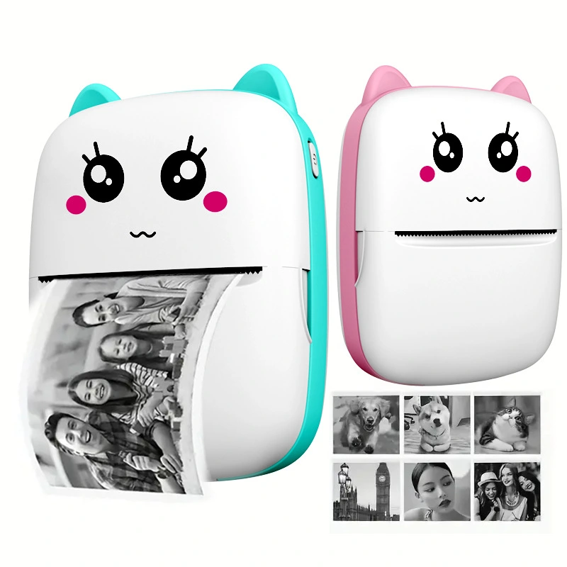 Household Portable Inkless Mini Thermal Label Printer