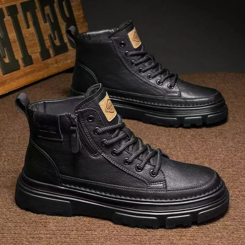 High-top New Style Dr Martens Boots Vintage Men's Shoes