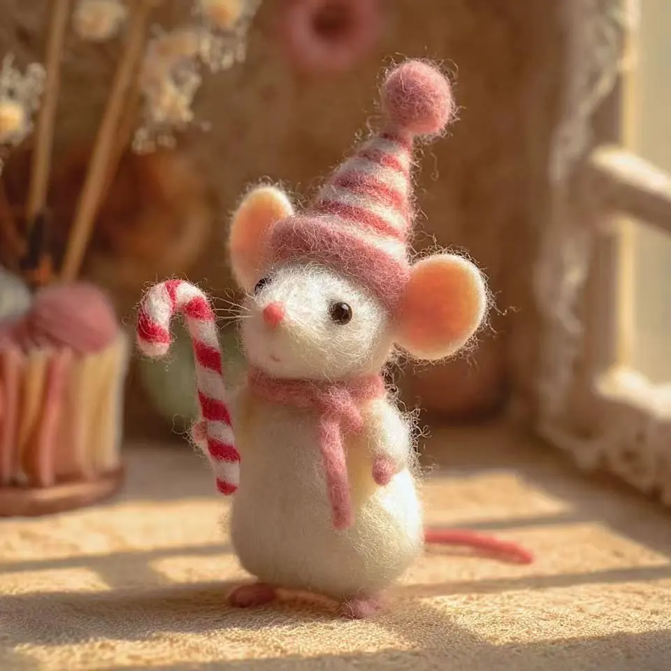 Finished Crutches Mouse Fawn Child Elderly Person
