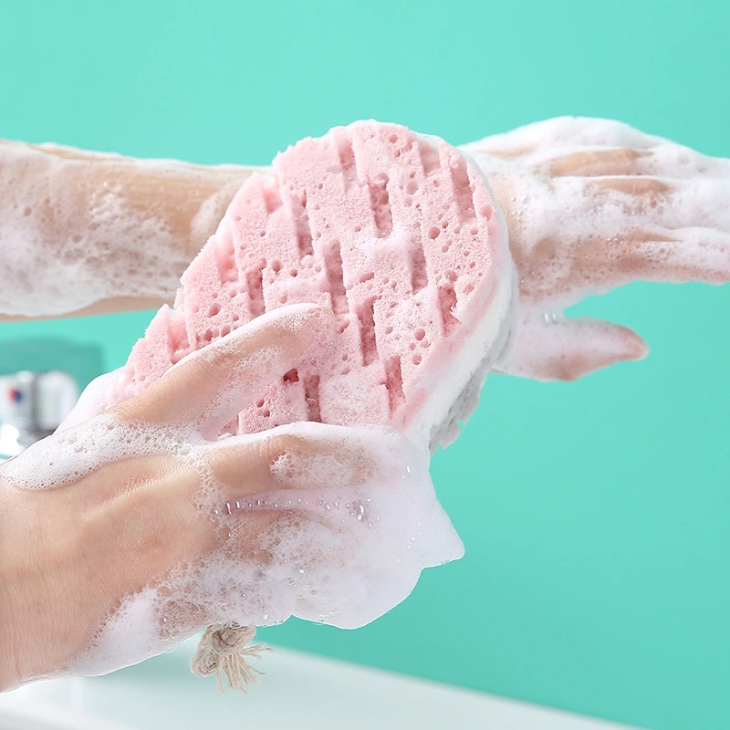 Thick Extra-Durable Hanging Bath Sponge Puff