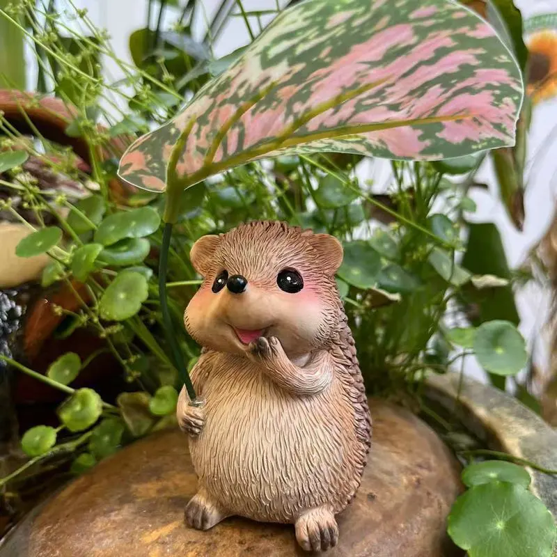 Cute  Creative  And Instagram-worthy Hedgehog Garden Ornament