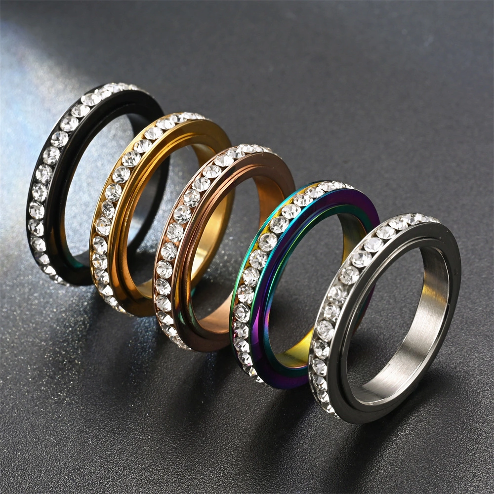 Diamond Niche Decompression Can Be Rotatable Ring