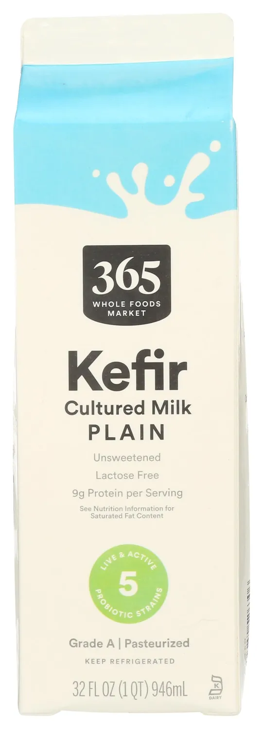 365 By Whole Foods Market, Whole Milk Plain Kefir, 32 Ounce