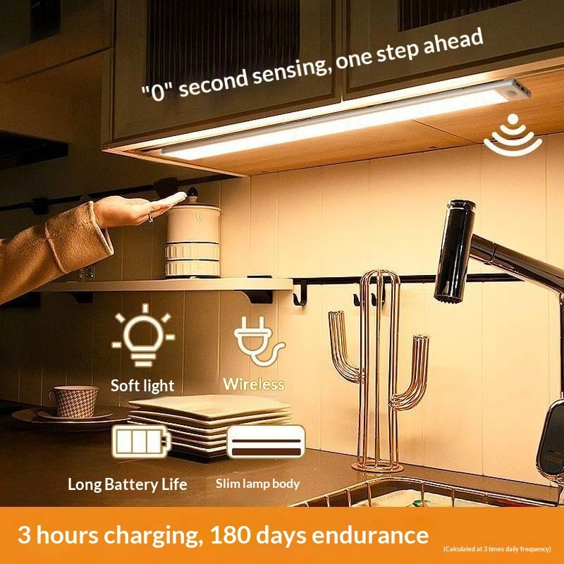 Aluminum Magnetic Induction Closet Light