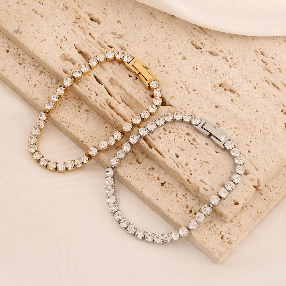 INS Minimalist Diamond-studded Bracelet For Women