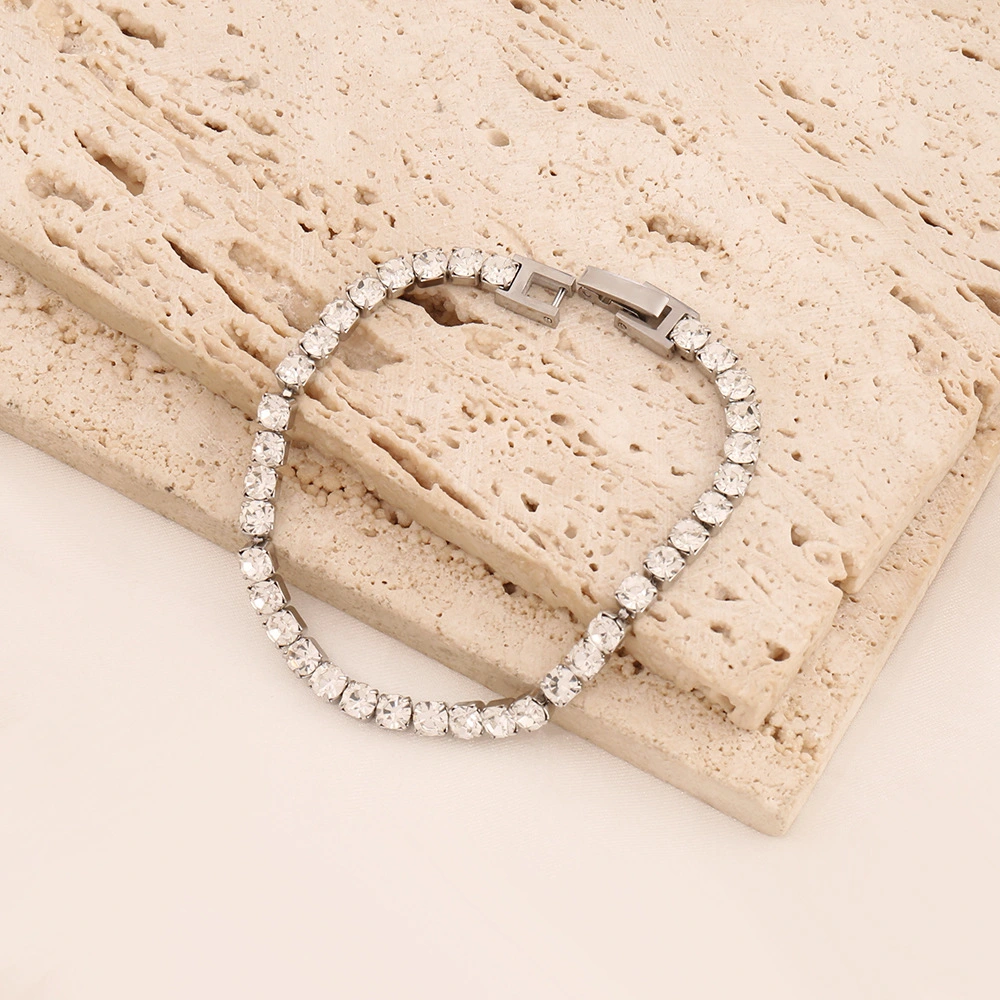 INS Minimalist Diamond-studded Bracelet For Women