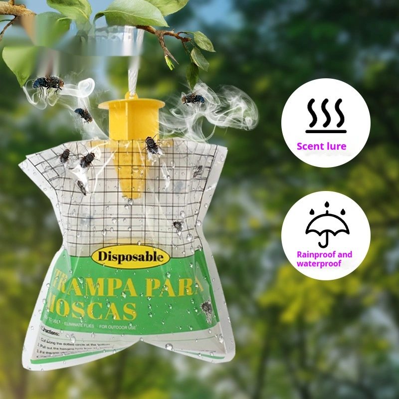 Outdoor Hanging Fly Trap Bags