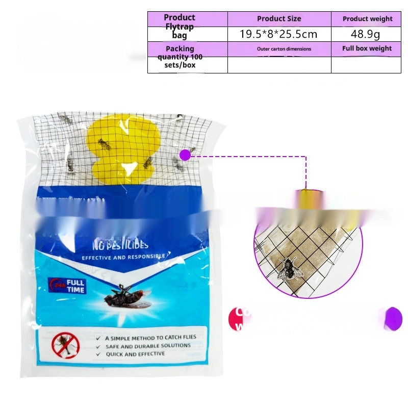 Outdoor Hanging Fly Trap Bags