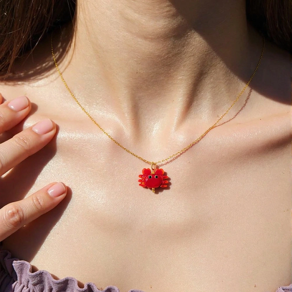 Women's Niche Gold Color-Resistant Clavicle Chain