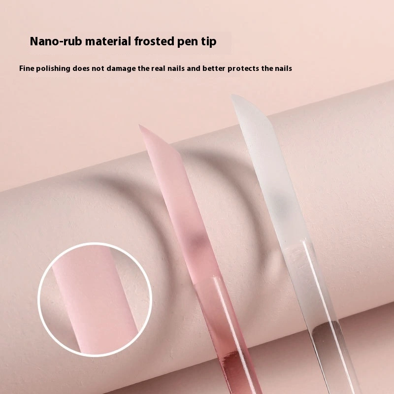 Manicure Implement Convenient Crystal Carving Frotton Exfoliating