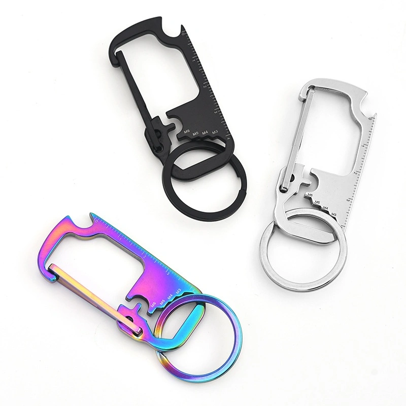 Stainless Steel Multi-Functional Keychain Pendant