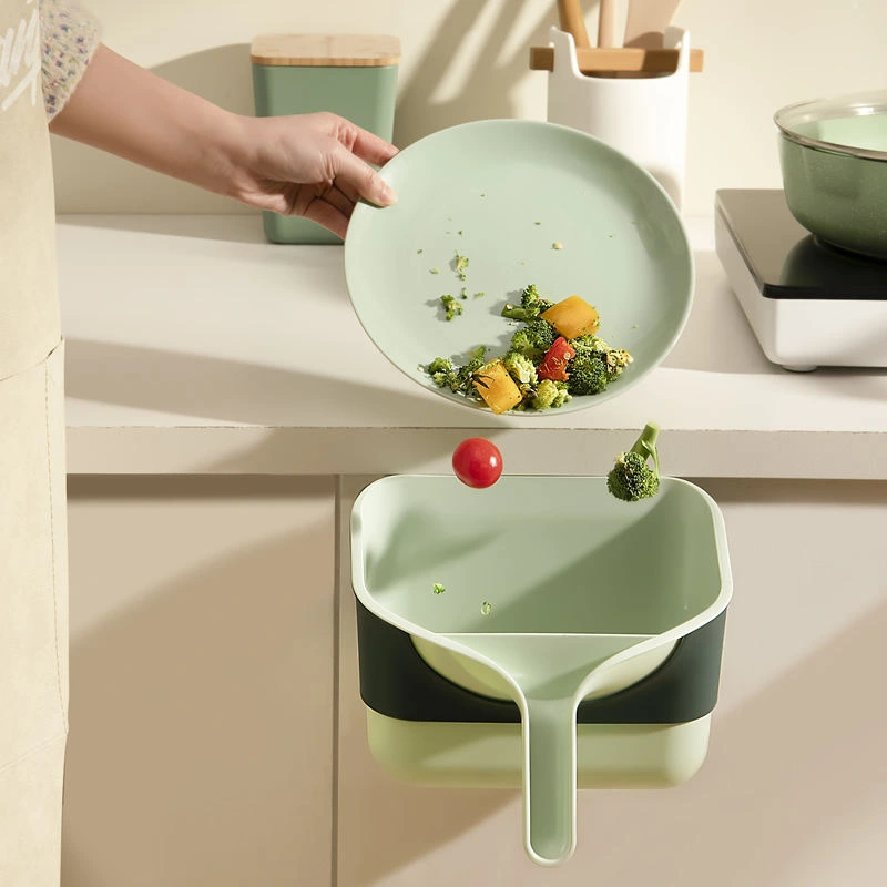 Household Wall-mounted Open-top Plastic Storage Box