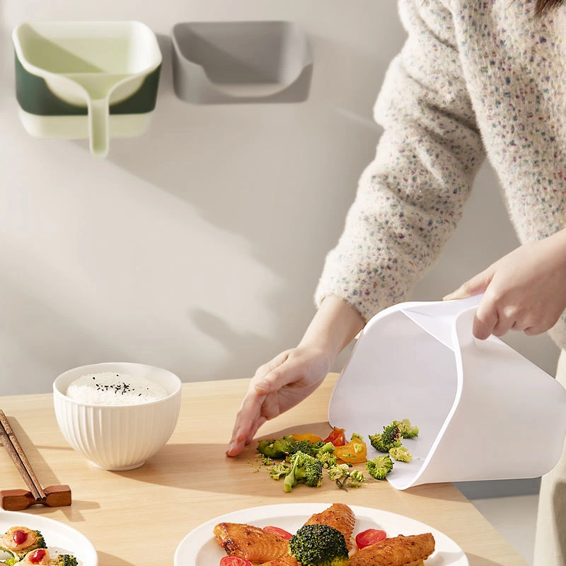 Household Wall-mounted Open-top Plastic Storage Box