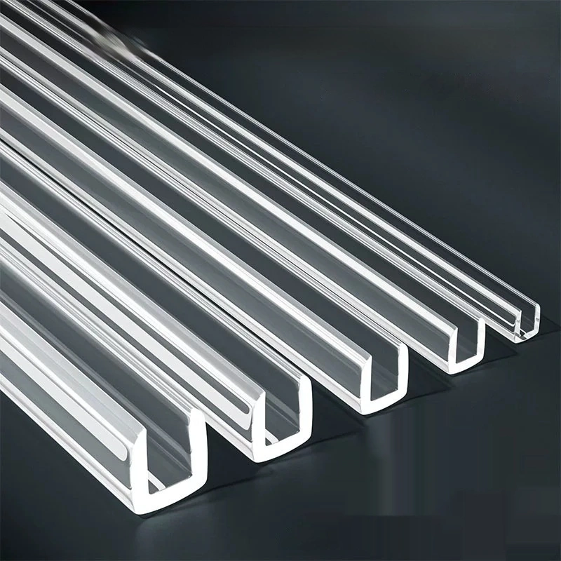 Transparent U-shaped Sealing Strip, Soft Rubber Strip