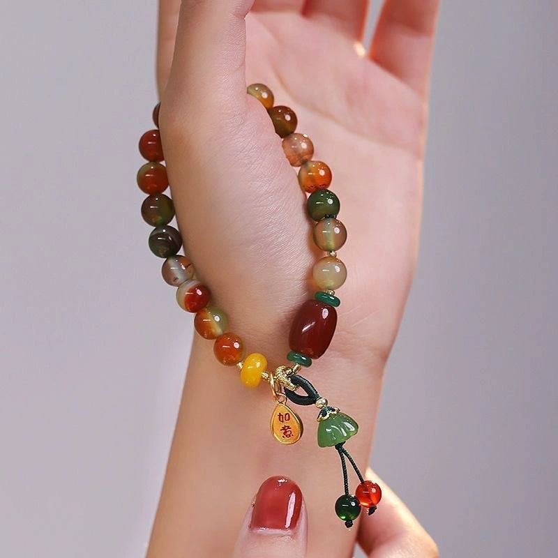 Lotus Ruyi Bracelet Ins National Style All-match Advanced
