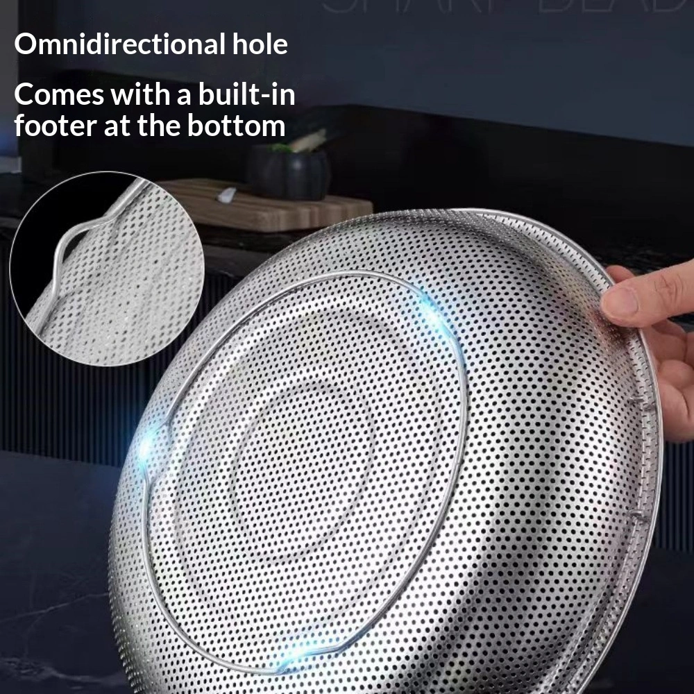 Magnetic-free Steamer Tray With Handle Draining Basket