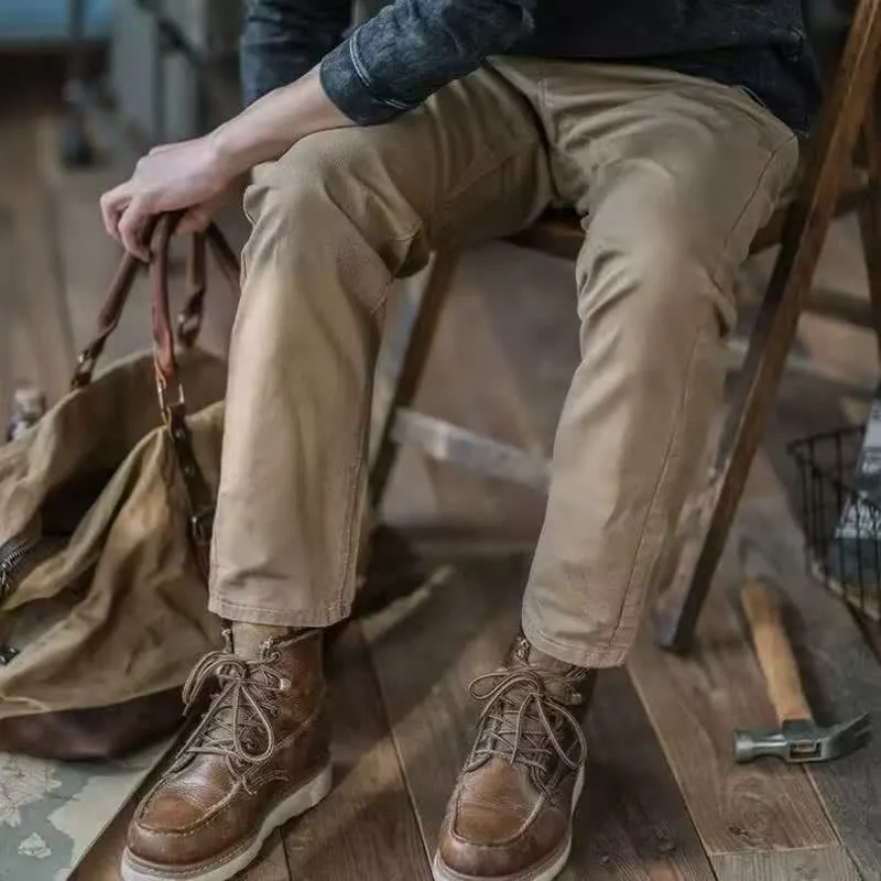 Men's Fashionable Artistic Versatile Simple Casual Pants