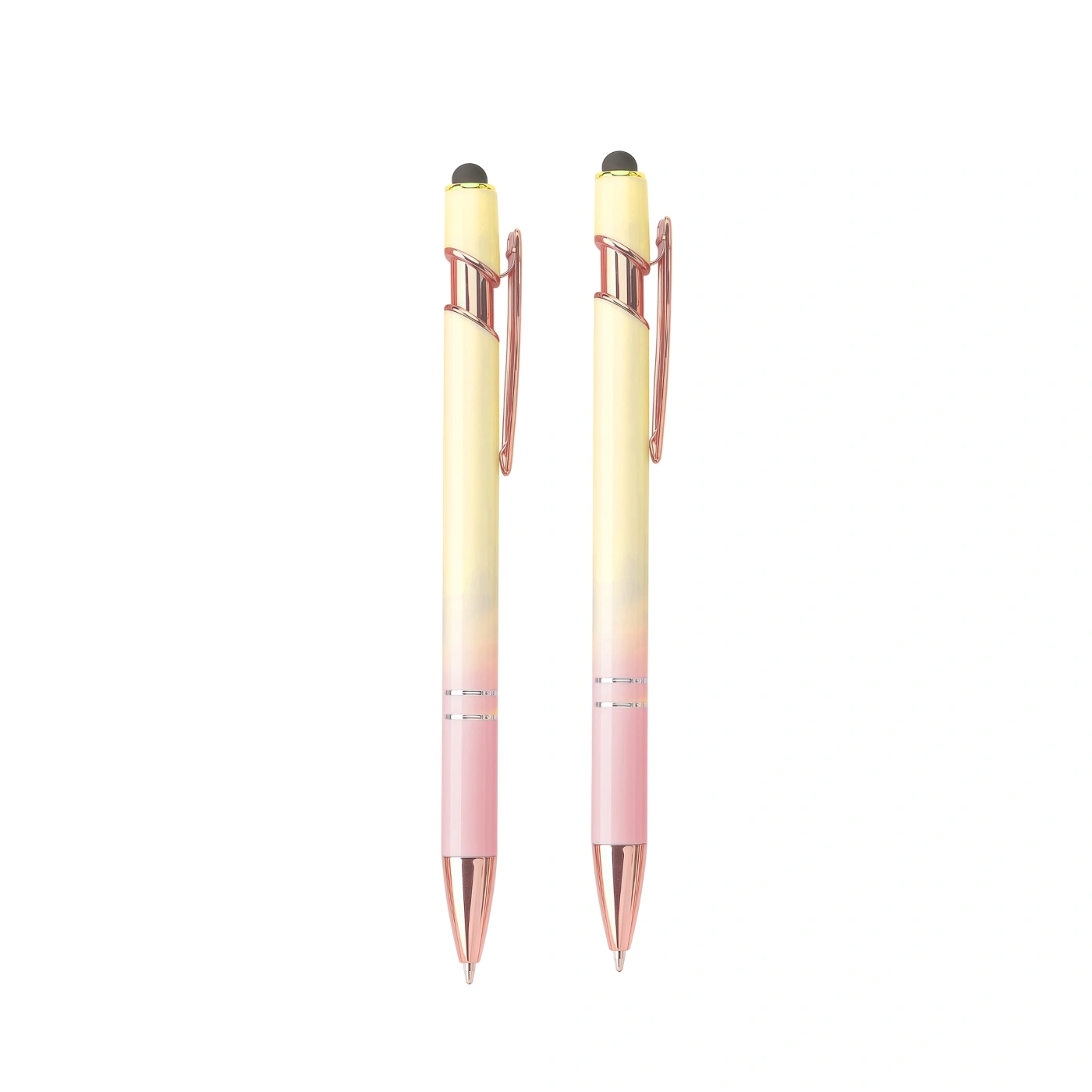 2 In 1 Retractable Touch Ballpoint Pen