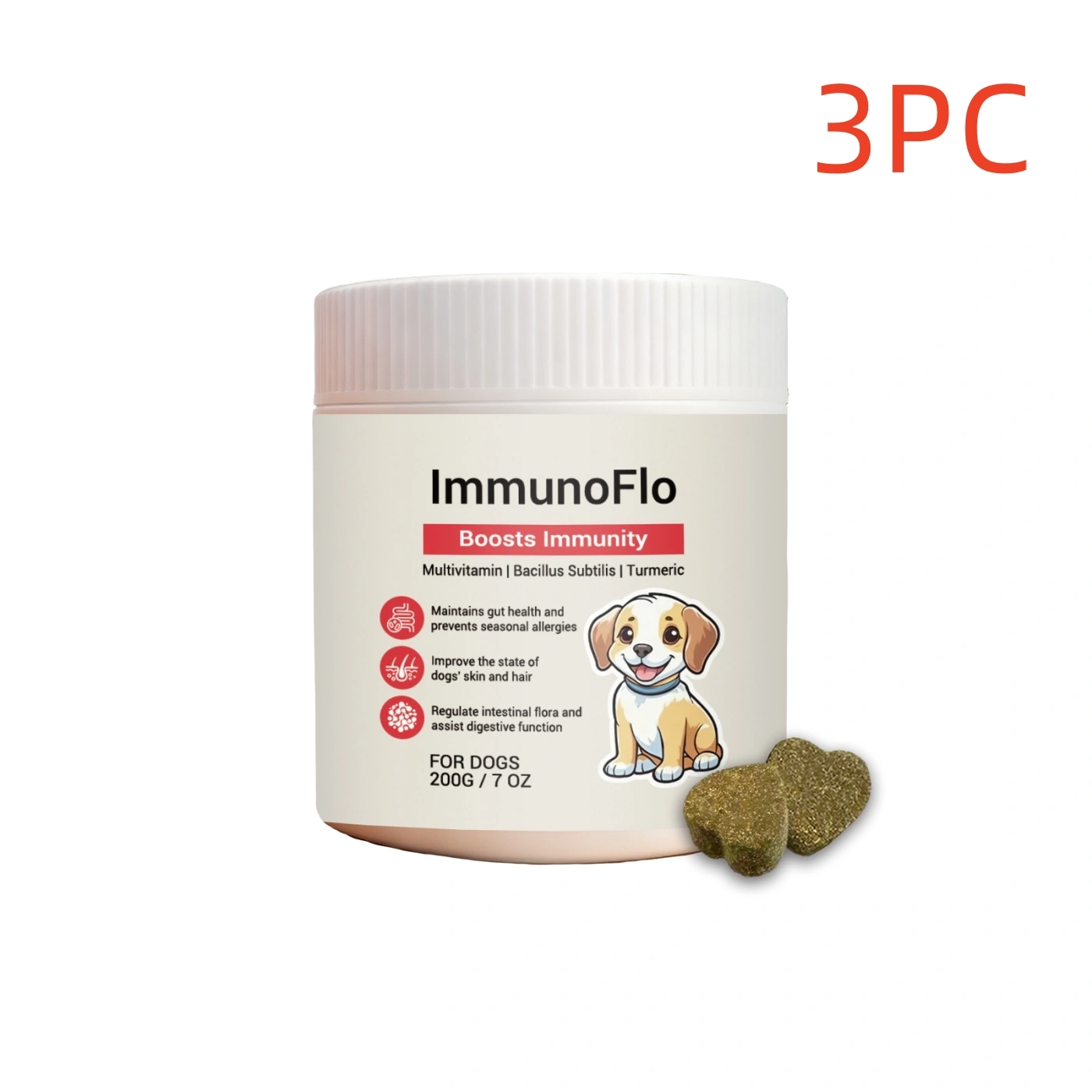 Dog Immunity Enhancing Chewable Tablets
