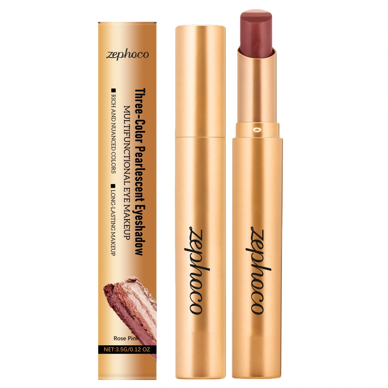 Colorful Tricolor Eye Shadow Stick