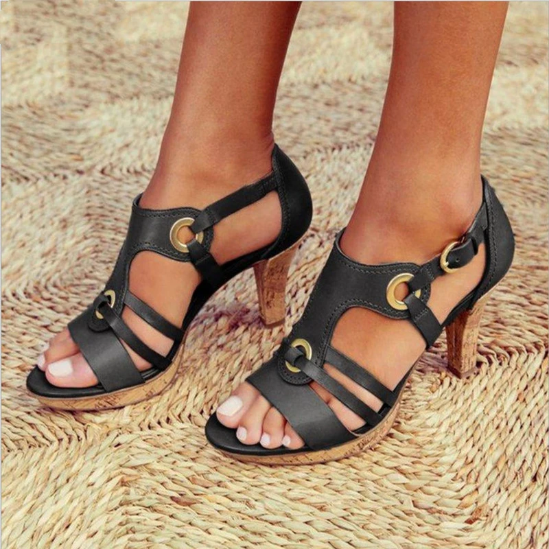 Spring And Summer Spot Juti Foreign Trade Plus Size Women's Shoes