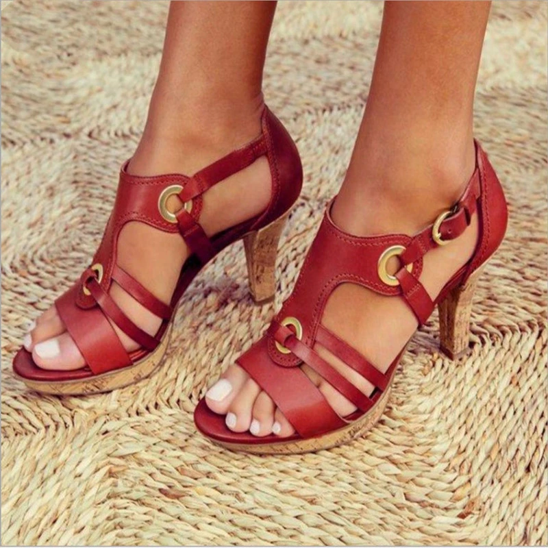Spring And Summer Spot Juti Foreign Trade Plus Size Women's Shoes