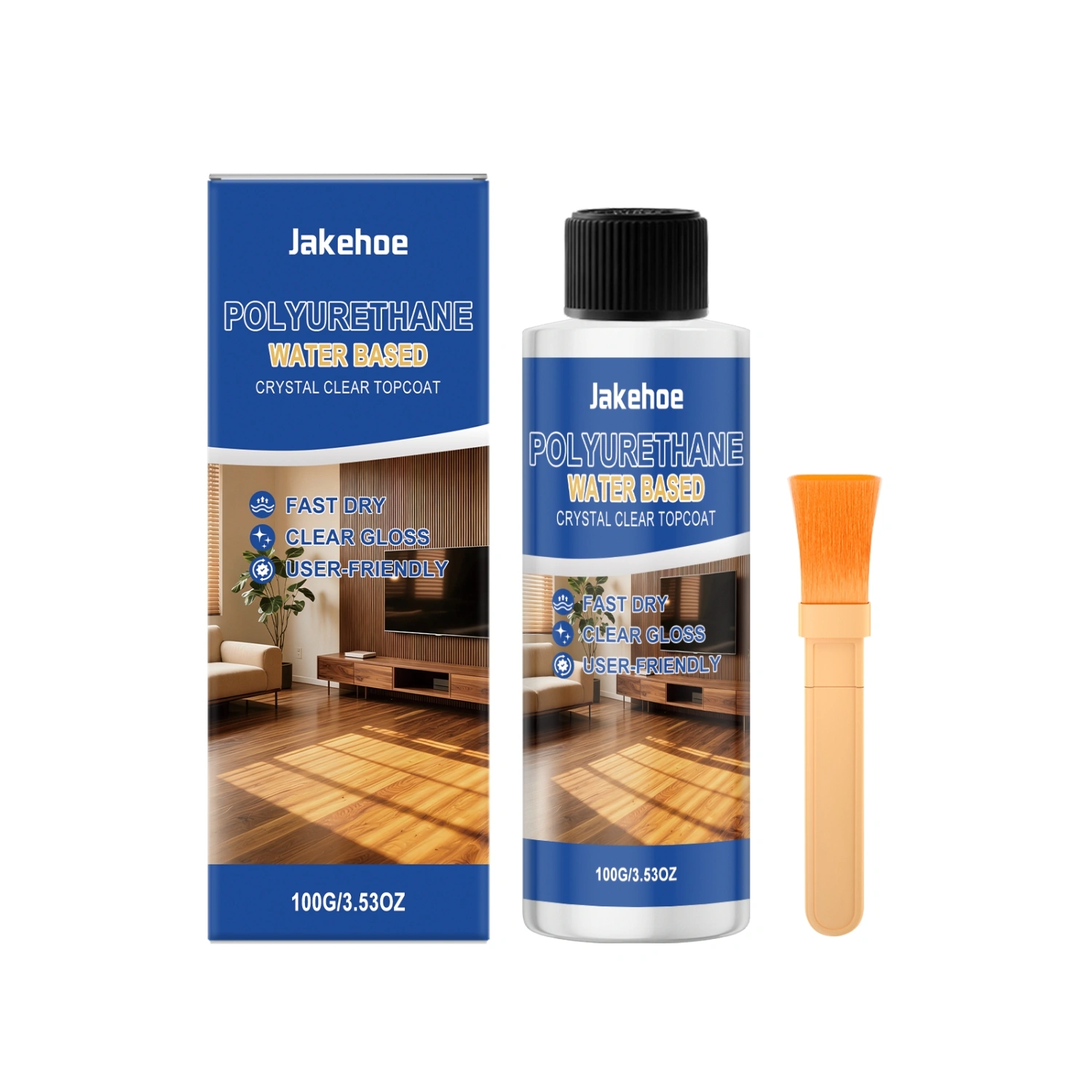 Polyurethane Water Based Crystal Clear Topcoat