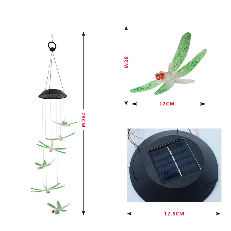 Solar Wind Bell Lamp LED Wind Bell Lamp