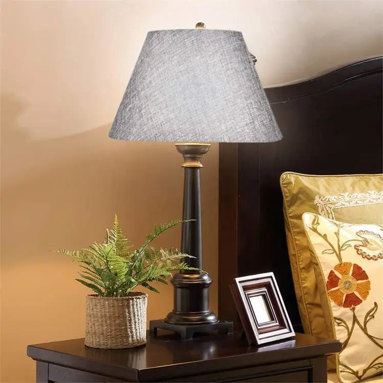 American Interface Linen Lampshade Household
