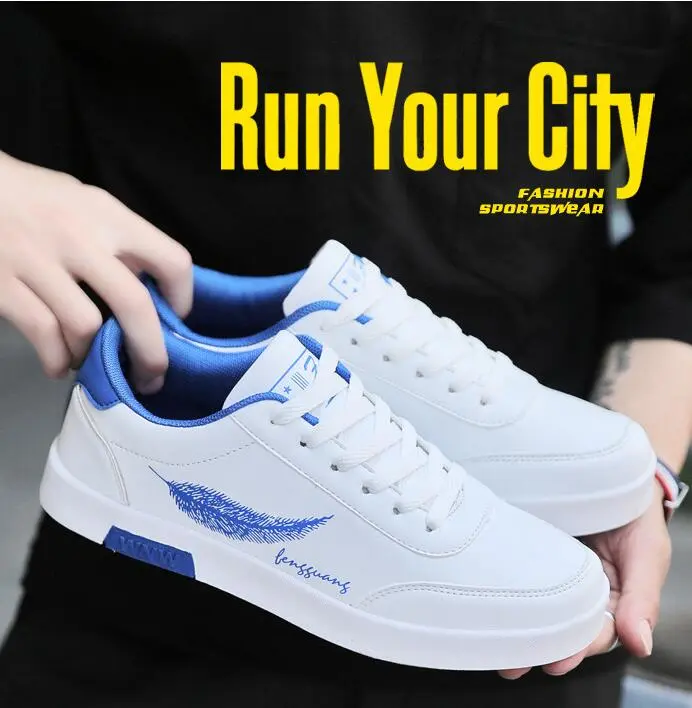 Men's Summer Sports PU Sneakers