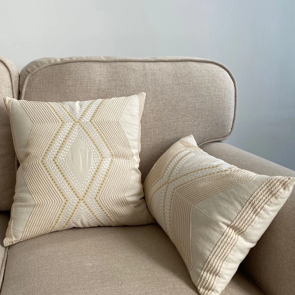 Home Modern Minimalist Cotton And Linen Cushion Case