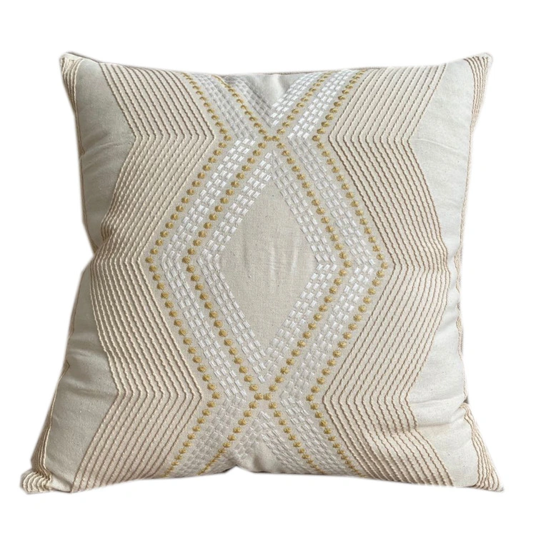 Home Modern Minimalist Cotton And Linen Cushion Case