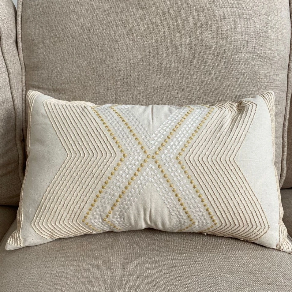 Home Modern Minimalist Cotton And Linen Cushion Case