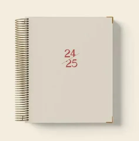 24to25 Daily Planner Annual Planning Notebook