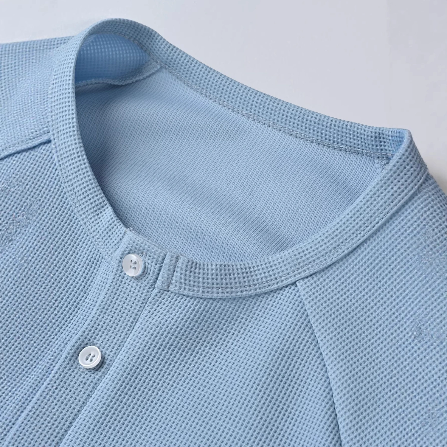 Men's Casual Loose-fitting Blue Polo Shirt Top
