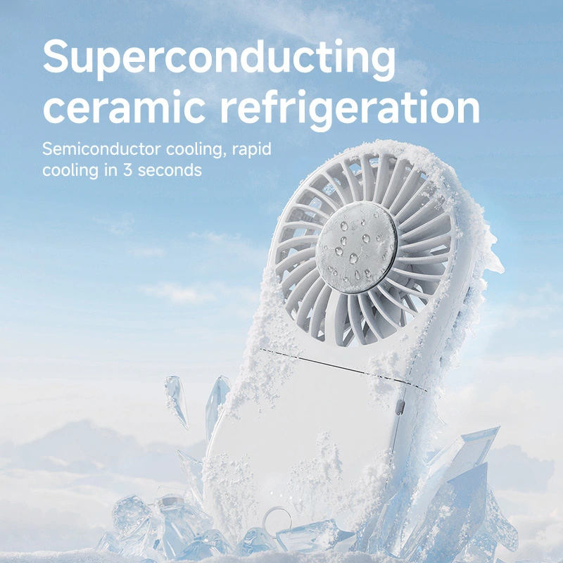 Portable Outdoor Cooling Fan With Ice Pack
