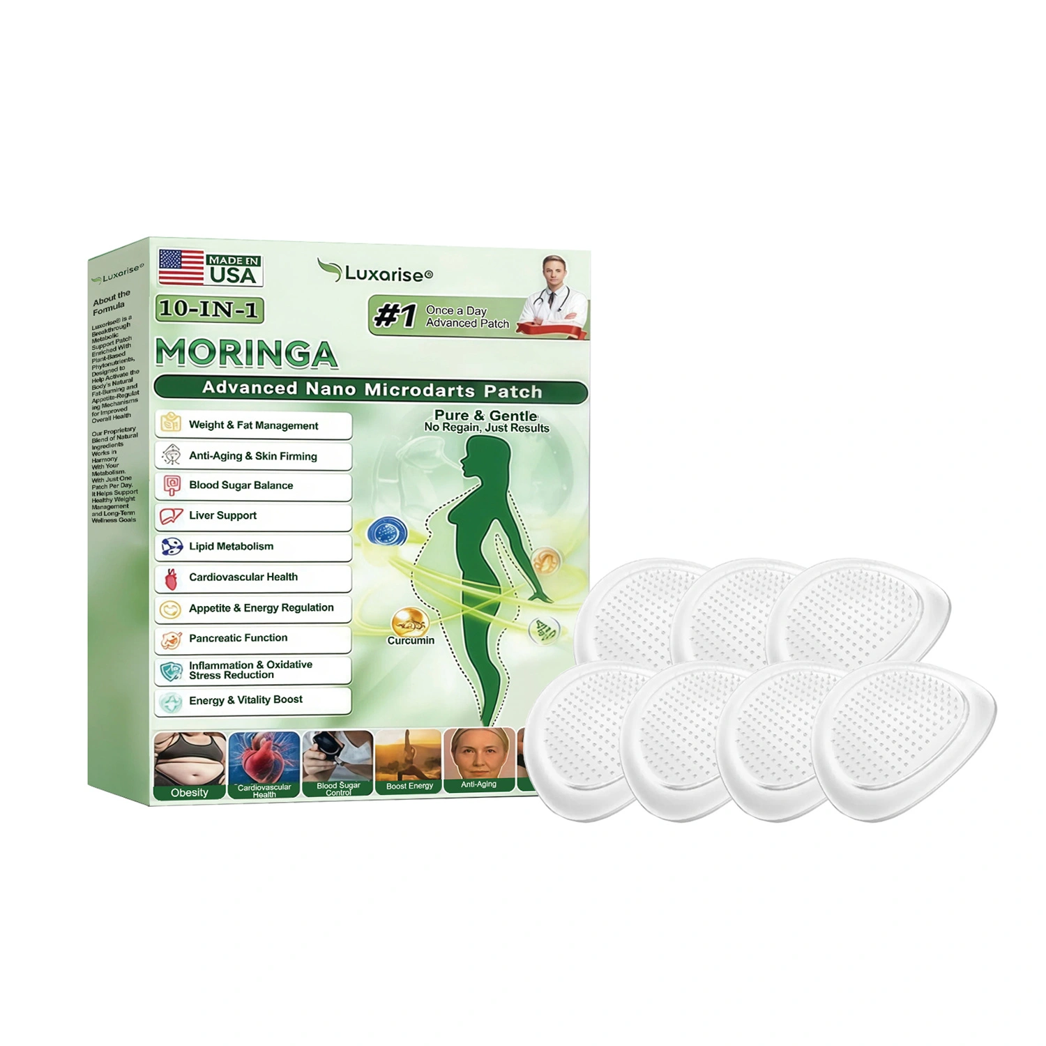 Ten-in-one Micro-needle Patch For Slimming Care