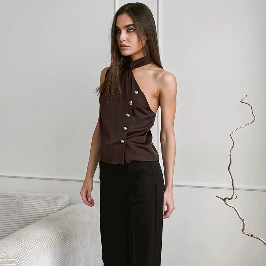 Versatile European And American Women's Tops