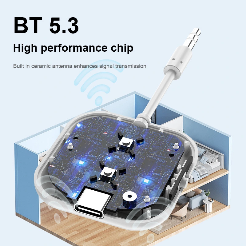 2-in-1 Bluetooth 53 Audio Receiver And Transmitter