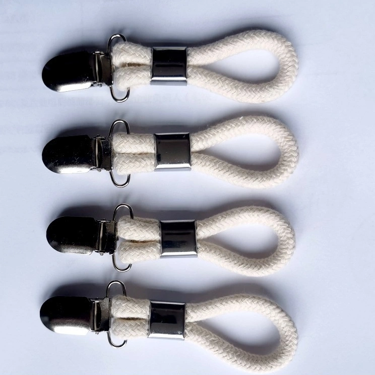 Cotton Rope Clip Shower Towel Clip Rust-Proof Metal Material All-Cotton Bathroom Clip