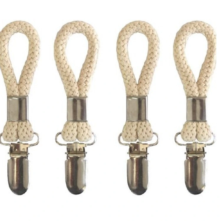 Cotton Rope Clip Shower Towel Clip Rust-Proof Metal Material All-Cotton Bathroom Clip
