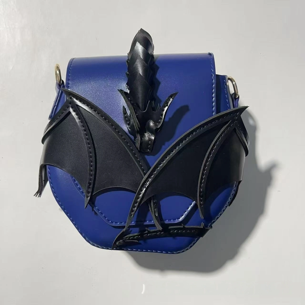 Magic Dragon Dragon Wing Patchwork Contrasting Color Design Multi-Color Optional Shoulder Crossbody Bag