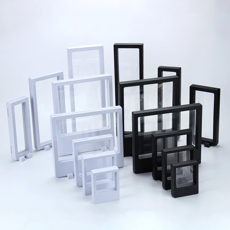 Transparent PE Film Jewelry Box Display