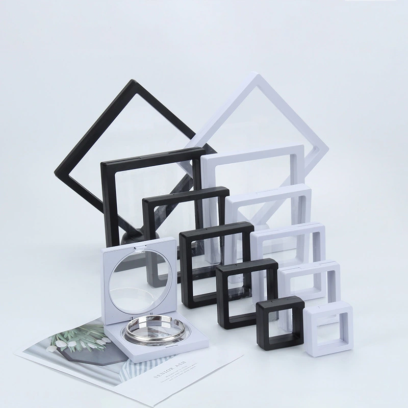 Transparent PE Film Jewelry Box Display