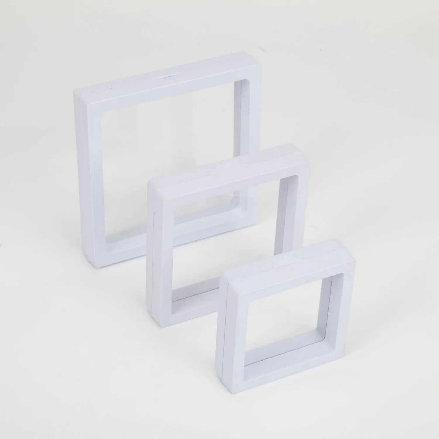 Transparent PE Film Jewelry Box Display