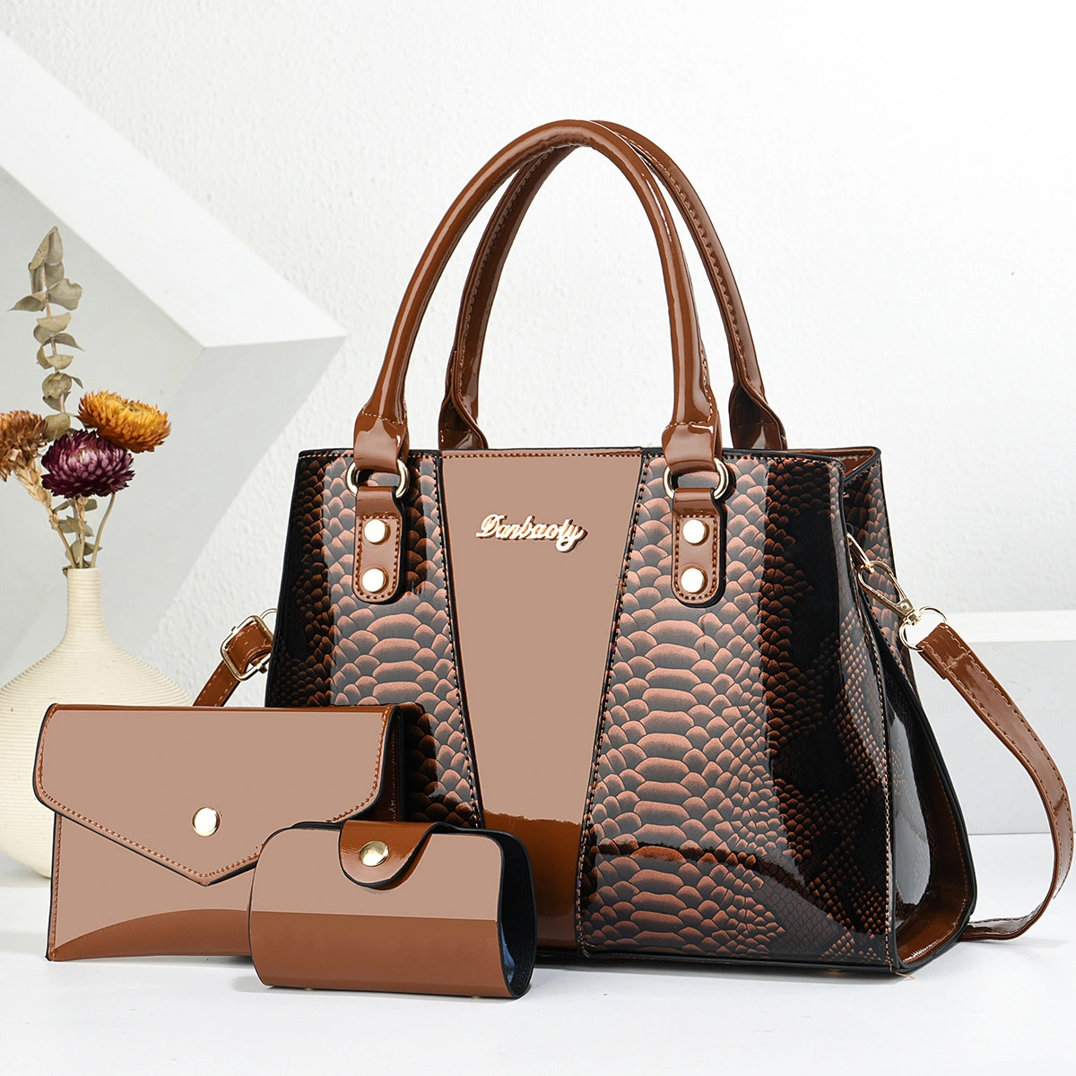 Large-capacity Trendy Shouldercrossbody Tote Bag