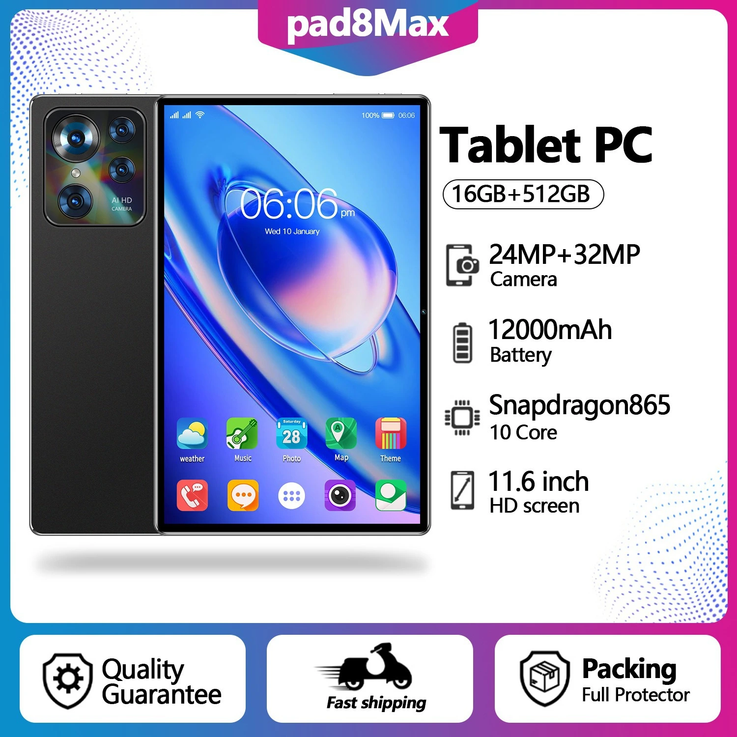 10-inch Tablet PC Smart Call Google Edition